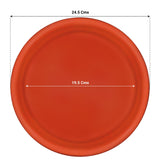 TrustBasket UV Treated 7.6 inch Round Bottom Tray(Plate/Saucer) Suitable for 12 inch Round Plastic Pot