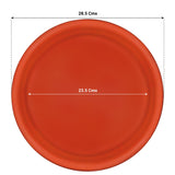 TrustBasket  UV Treated 9.2 inch Round Bottom Tray(Plate/Saucer) Suitable for 14 inch Round Plastic Pot