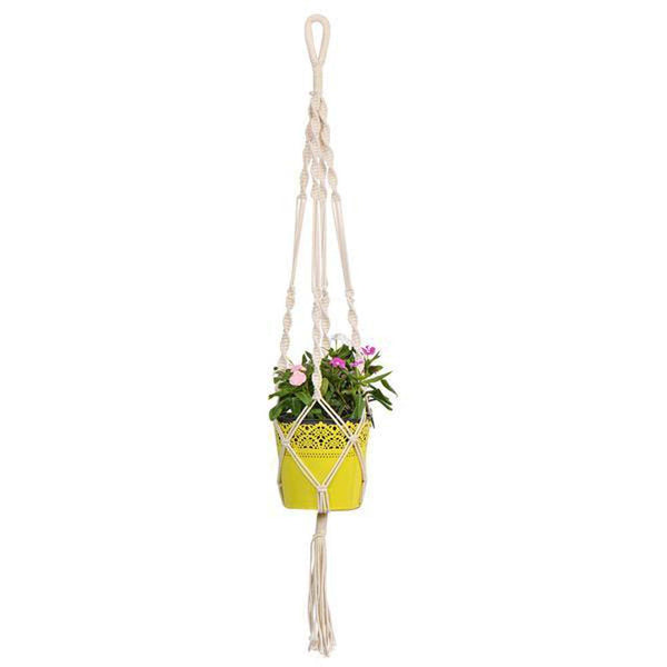 TrustBasket Lace Planter with Contemporary Hanger