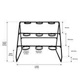 Willow Planter Stand-Metal Planter Stand,Pot Stand and Flower Pot Holder