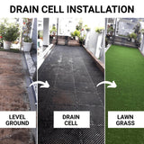 Drain Cells - For terrace and rooftop garden