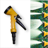 Garden Water Spray Gun With 5 Watering Patterns - Can be used as Hose Nozzle