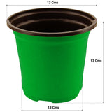 Nursery Plastic Pot 5 inch (Set of 20 Pots)