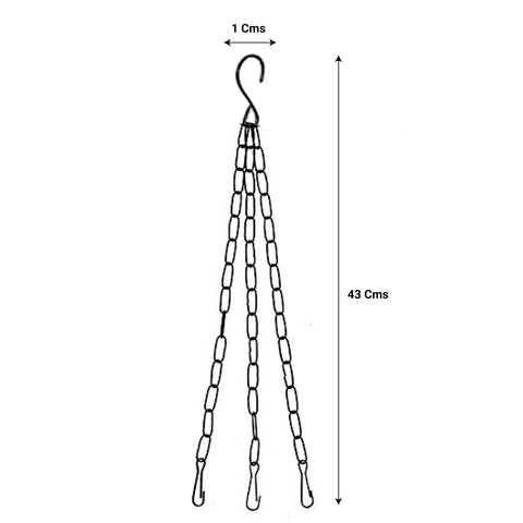 Hanging Metal Chain - Set of 5