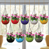 Weave Hanging Basket Mixed Colours (Set of 5)