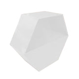 Hexagon Wall Planters (Yellow, Ivory and Magenta) - Set of 3