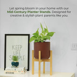Sparkle Mid Century Stand with Pot