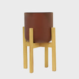 Sparkle Mid Century Stand with Pot