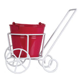 Trolley with Bucket Planter for Small Indoor Plants