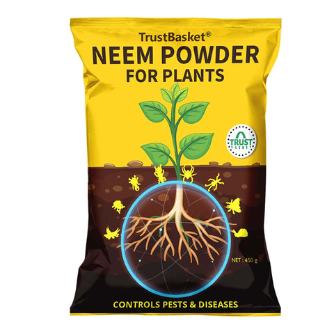 Garden Equipment & Accessories Online - Neem Powder for Plants - 450 Gms