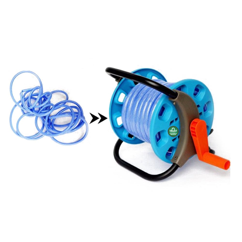 Garden Hose Reel Stand holds upto 20mtr Pipe – TrustBasket