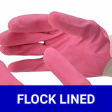 Gardening Reusable Rubber Hand Gloves For Washing, Cleaning Kitchen and Garden (Assorted colors)