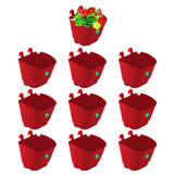 VERTICAL GARDENING POUCHES(Small) - Red