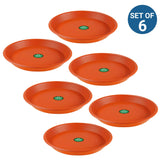 TrustBasket UV Treated 7.6 inch Round Bottom Tray(Plate/Saucer) Suitable for 12 inch Round Plastic Pot