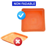 TrustBasket UV Treated 5.7 inch Square Bottom Tray(Plate/Saucer) Suitable for 8 inch Square Plastic Pot
