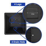 UV Treated Square Plastic Planter(12 Inch)