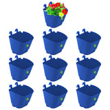 VERTICAL GARDENING POUCHES(Small) - Blue