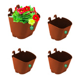 VERTICAL GARDENING POUCHES(Small) - Brown