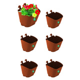 VERTICAL GARDENING POUCHES(Small) - Brown