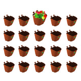 VERTICAL GARDENING POUCHES(Small) - Brown