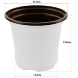 Nursery Plastic Pot 5 inch (Set of 20 Pots)