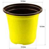 Nursery Plastic Pot 5 inch (Set of 20 Pots)