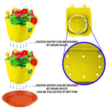 VERTICAL GARDENING POUCHES(Small) - Yellow