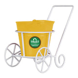 Trolley with Bucket Planter for Small Indoor Plants