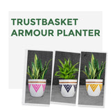 Trustbasket Armour Planters (Set of 3)