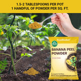 Banana Peel Powder Organic Fertilizer for Plants (450 Grams)