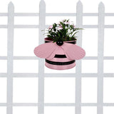 Bee Balcony Railing Garden Flower Pots/Planters