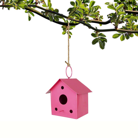 BIRD CAGE/HOUSE - Bird House Magenta