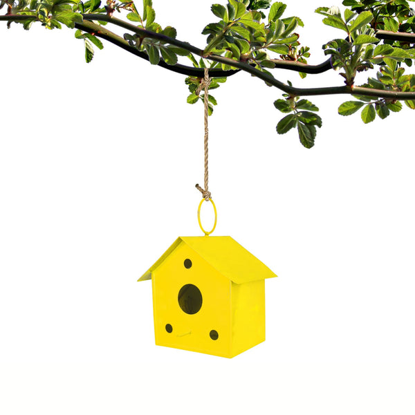 Bird House Yellow