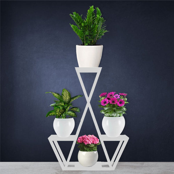 TrustBasket Elegant Planter Stand for Flower Pots
