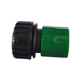 3/4 inch Plastic Garden Water Hose Quick Connector with Aqua Water Adapter