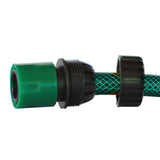 3/4 inch Plastic Garden Water Hose Quick Connector with Aqua Water Adapter