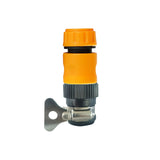 1/2 inch Plastic Garden Water Hose Quick Connector with Aqua Water Adapter