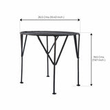 Iris Planter Stand for Flower Pot Heavy Duty Potted Stand Indoor Outdoor Metal Rustproof Iron Garden Container(Set of 4)