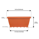 TrustBasket Humus Planter Box 20 inch