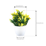 Artificial Potted Bell Shrub