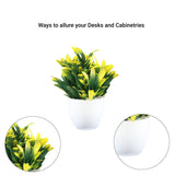 Artificial Potted Bell Shrub