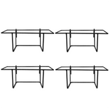 Rectangular Pot Railing Hanger (Plants and Pots are not included)