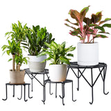TrustBasket Aesthetic Planter Stands(Set of 4)