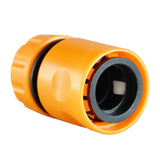 1/2 inch Plastic Garden Water Hose Quick Connector with Aqua Water Adapter
