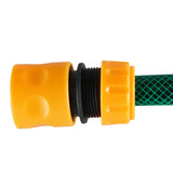 1/2 inch Plastic Garden Water Hose Quick Connector with Aqua Water Adapter