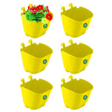 VERTICAL GARDENING POUCHES(Small) - Yellow